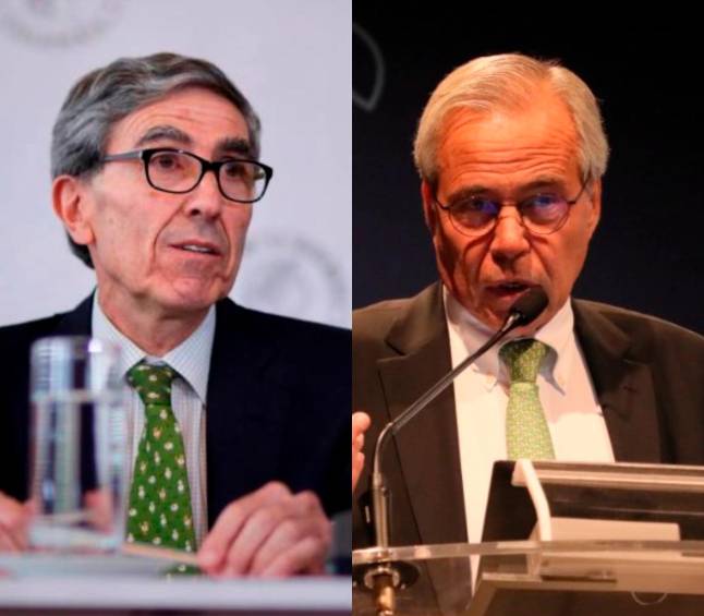 Roberto Steiner y Jaime Jaramillo. FOTOS COLPRENSA. 