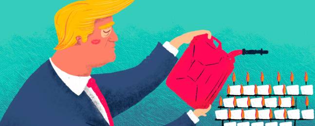 Trump: deplorable recta final