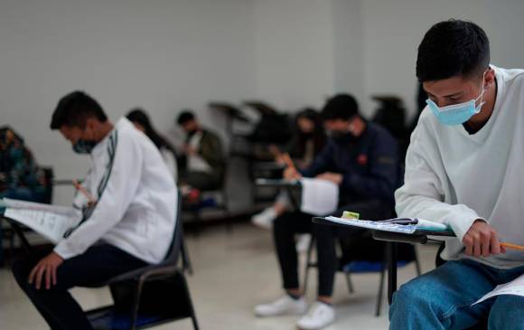 La prueba Icfes es utilizada por universidades privadas y públicas como criterio de admisión. FOTO Colprensa