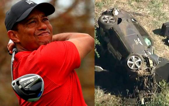 El golfista Tiger Woods se recupera de una cirugía en pie, tobillo, tibia y peroné tras su accidente. En las últimas declaraciones dijo no recordar el hecho. FOTOs efe 