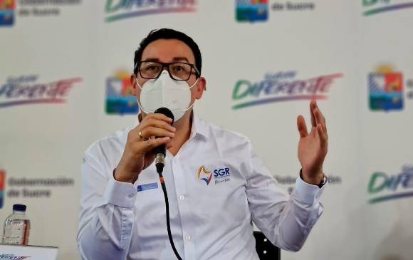 Álvaro Ávila, director del Sistema General de Regalías, celebró que el Ocad aprobara estos recursos. FOTO Cortesía DNP