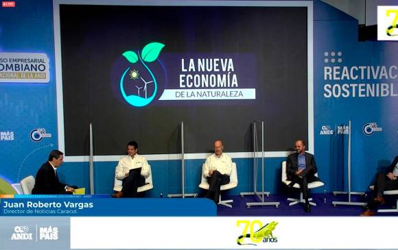 En el congreso de la Andi los presidentes de Ecopetrol e ISA explicaron las bondades que para la huella de carbono tendrá la unión de estas empresas. FOTO cortesía