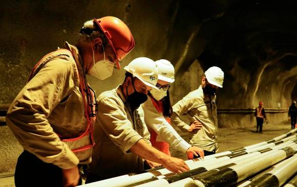 La visita del equipo técnico de la Anla fue la número 24 desde que la emergencia en 2018. FOTO: CORTESÍA ANLA