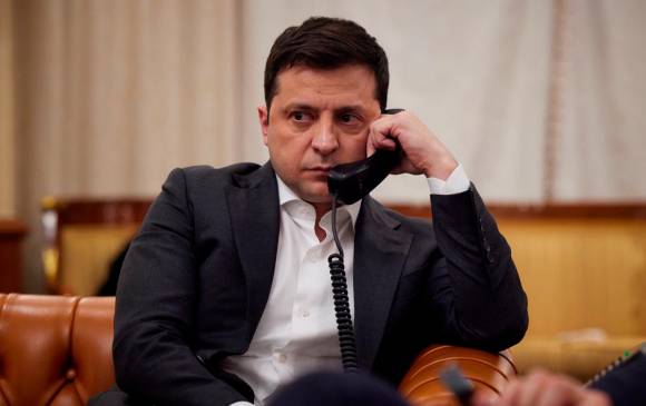 Volodimir Zelenski, presidente de Ucrania. FOTO TWITTER