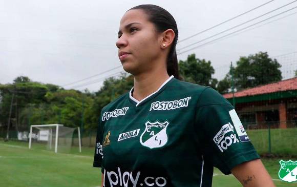 La paisa Lorena Bedoya es uno de los refuerzos que tiene el Cali para su debut en la Libertadores. FOTO cortesía deportivo cali 