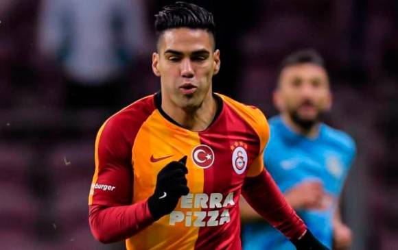 Falcao García, jugador colombiano que juega en la liga turca. FOTO GALATARASARAY