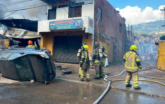 Según los reportes preliminares, hasta ahora la emergencia no ha dejado personas heridas, ni fallecidas. FOTO: CORTESÍA DAGRD