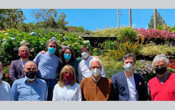 Los miembros de la coalición de la esperanza. Foto: Tomada de la cuenta de Twitter de Ángela Robledo.