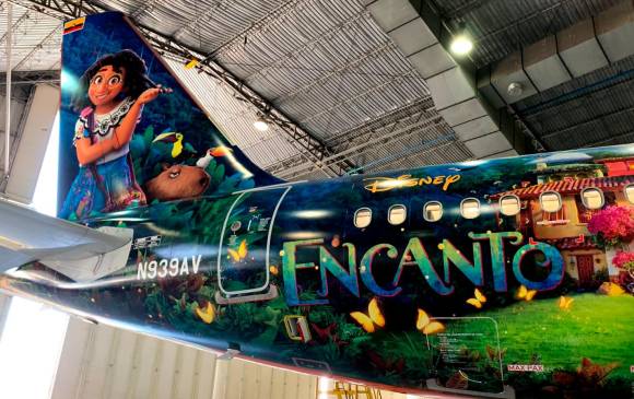 Avianca volará avión con diseño inspirado en película ‘Encanto’
