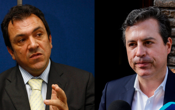 Alonso Salazar, exalcalde de Medellín y Juan Manuel Galán, precandidato presidencial. FOTOS COLPRENSA 