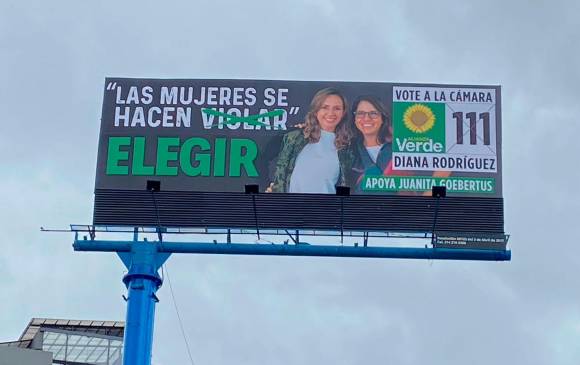 Diana Rodríguez es candidata a la Cámara de Representantes por Bogotá y ha recibido el respaldo de Juanita Goebertus. FOTO TWITTER