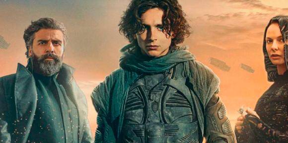 Oscar Isaac, Timothée Chalamet y Rebecca Ferguson participan en Dune. FOTO Cortesía