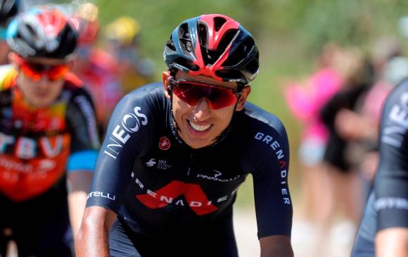 Egan Bernal, ciclista colombiano. FOTO EFE