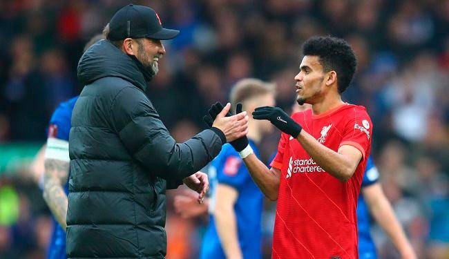 Luis Díaz es uno de los jugadores que más minutos ha tenido en el Liverpool en lo que va del año. FOTO EFE