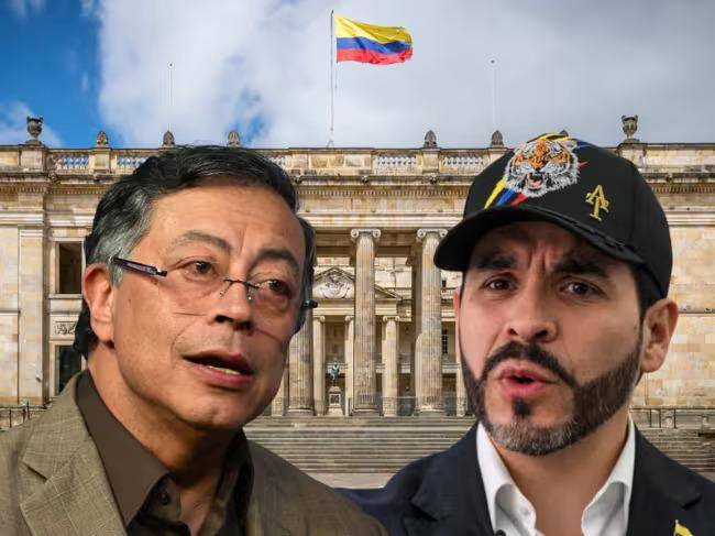 De la Espriella anuncia US$60 millones del BID para el empalme presidencial; Petro, Quilcué y el Pacto Histórico responden que se trata de deuda. FOTO: Colprensa.