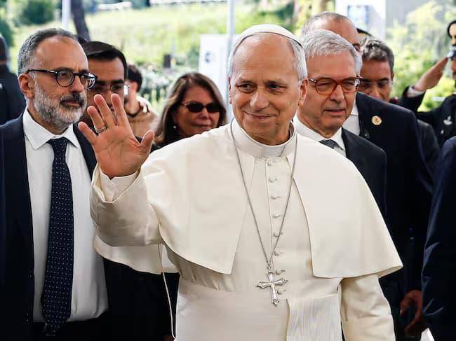 El papa León XIV fue operado tras detectar un nódulo en su pulmón derecho. FOTO: X-@news_vaticano.