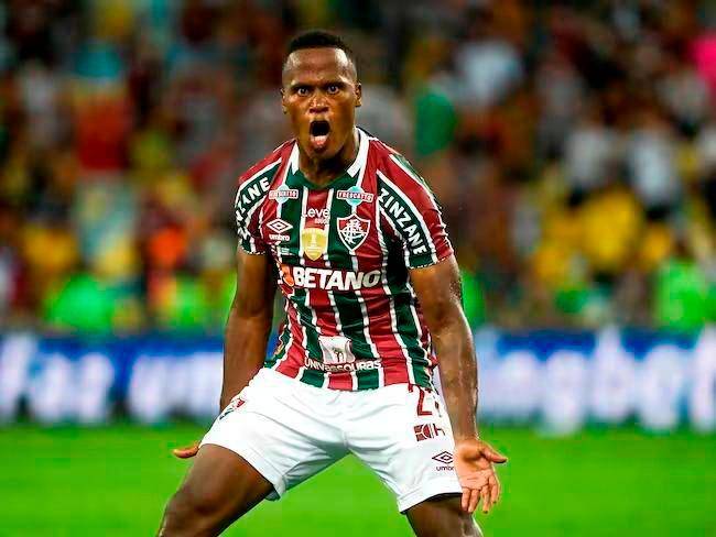 El volante colombiano Jhon Arias se convirtió en el capitán del Fluminense en los últimos partidos que ha disputado. FOTO: GETTY