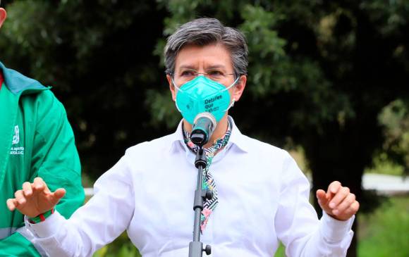 Claudia López respondió a sus críticos por la declaración sobre el pico y placa en Bogotá. FOTO COLPRENSA