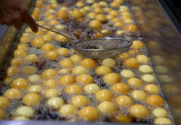 Los buñuelos también hacen parte del menú de las elecciones. Foto: archivo