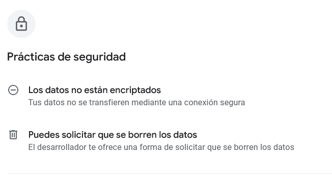 No asegura la transferencia de datos
