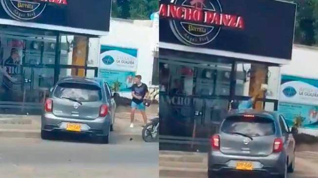 Los hechos ocurrieron en Riohacha, La Guajira. FOTO: CAPTURA DE PANTALLA