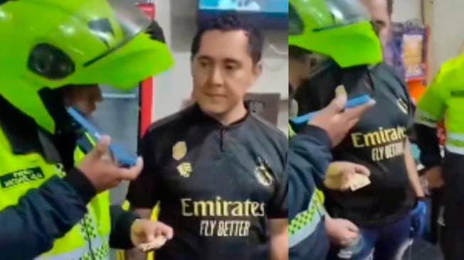 El policía Luis Alberto Morales fue reportado como desaparecido por su madre el 26 de mayo de 2024. FOTO: Captura de video