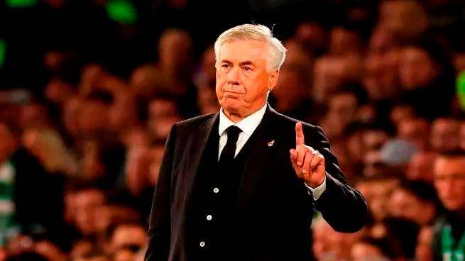 Carlo Ancelotti tiene contrato vigente con el Real Madrid hasta junio de 2026. FOTO: GETTY