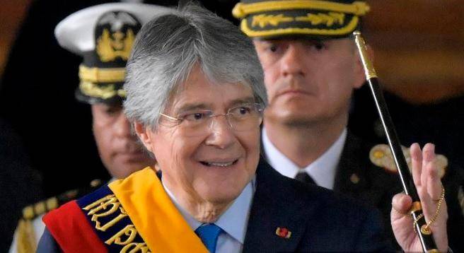 Guillermo Lasso, expresidente de Ecuador. FOTO: AGENCIA AFP.
