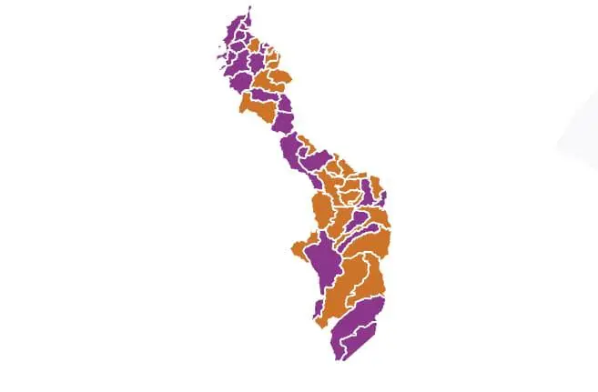 Resultados departamento de Bolívar. FOTO: Captura de pantalla Registraduría. 
