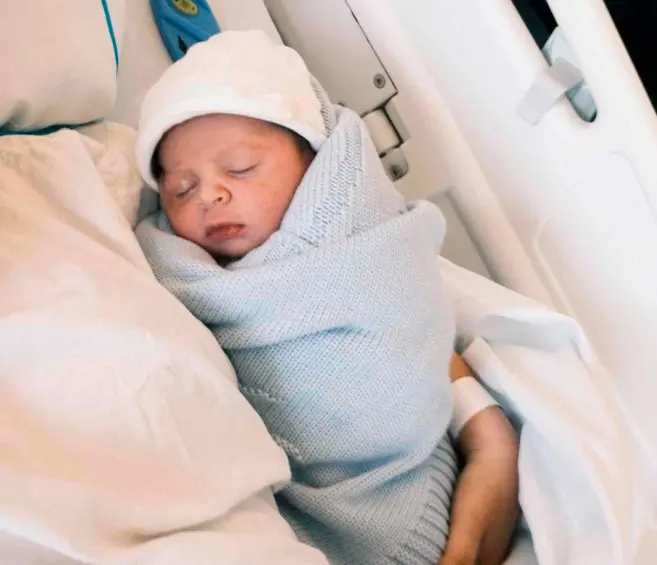 Imágenes | Nació Fernando, el hijo de Luis Díaz y Geraldine Ponce; se creció la familia del guajiro 