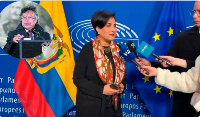 El cruce de aranceles y la suspensión de venta de energía marcan un nuevo pulso entre Bogotá y Quito. FOTO: Captura de pantalla y Colprensa