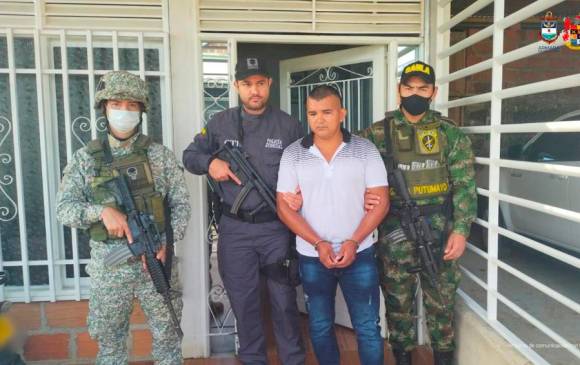 Las capturas de los presuntos responsable de la utilización de indígenas para cometer este delito de tráfico de drogas se dieron en Puerto Asís, Putumayo. FOTO Cortesía Fiscalía