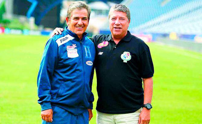 Jorge Luis Pinto y Hernán Darío “El Bolillo” Gómez son entrenadores colombianos con amplio recorrido a nivel de selecciones y clubes FOTO CORTESÍA CONCACAF