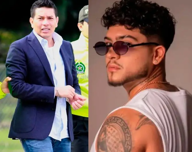 El narcotraficante Camilo Torres Martínez (“Fritanga”) y su familiar político Bayron Sánchez Salazar (B King), quien fue asesinado en México. FOTOS: ARCHIVO Y CORTESÍA.