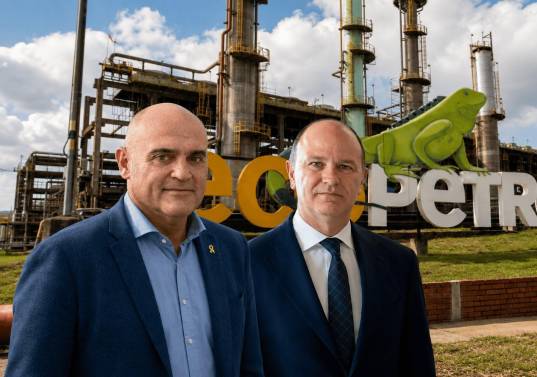 Veedurías señalan a Xavier Vendrell y Manuel Grau por presunta injerencia en contratos y cargos en Ecopetrol. FOTO: Colprensa y cortesía redes.