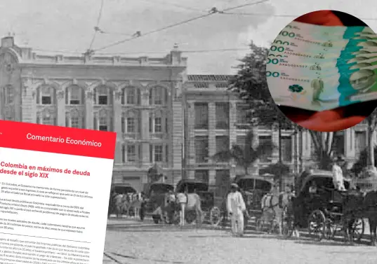 El análisis de Anif revela que la deuda actual de Colombia es comparable a la de la Guerra de los Mil Días, exigiendo medidas urgentes de ahorro y recaudo. FOTO ÁLBUM DE LA SOCIEDAD DE MEJORAS PÚBLICAS 