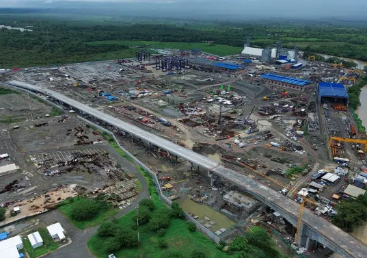 Puerto Antioquia será el primero de los puertos que se desarrollarán en el Urabá antioqueño, aprovechando la ubicación estratégica de esta subregión. FOTO: MANUEL SALDARRIAGA