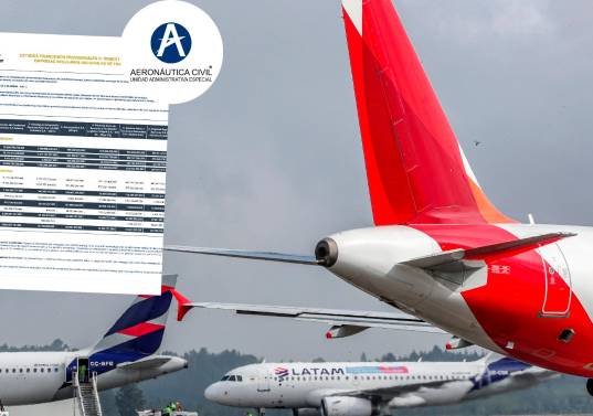 Tras superar procesos de reorganización, Avianca y Latam vuelven de a poco a resultados positivos; la primera es la que más ganancias dejó en 2025, mientras la segunda redujo pérdidas. FOTO JUAN ANTONIO SÁNCHEZ
