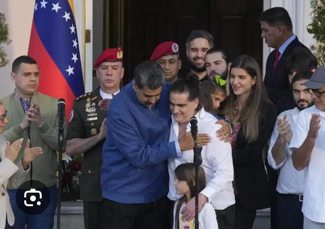 Nicolás Maduro y Alex Saab