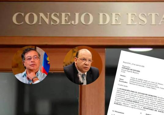 La demanda contra el decreto de Gustavo Petro llega al Consejo de Estado, mientras el ministro Germán Ávila defiende la repatriación del ahorro pensional frente a riesgos financieros. FOTO EL COLOMBIANO