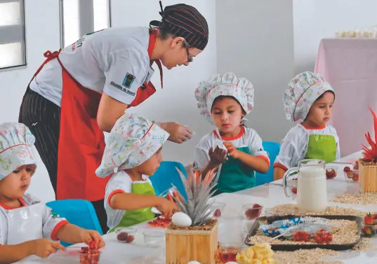 Jardín Infantil Buen Comienzo, corregimiento San Cristobal, sector La Aurora. Estas iniciativas garantizan nutrición, amor y estimulación a los bebés más vulnerables desde los cero años. Foto: Jaime Pérez.