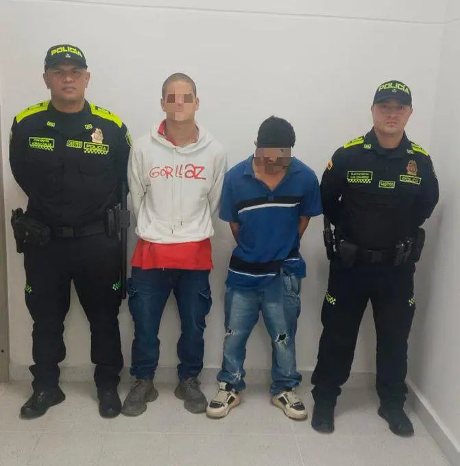 La imagen de los presuntos atacantes fue publicada por el secretario de Seguridad, Manuel Villa. FOTO TOMADA DE X