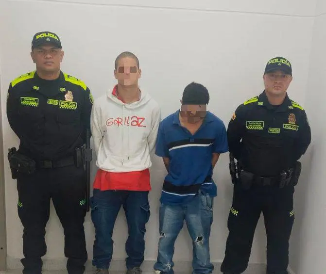 La imagen de los presuntos atacantes fue publicada por el secretario de Seguridad, Manuel Villa. FOTO TOMADA DE X