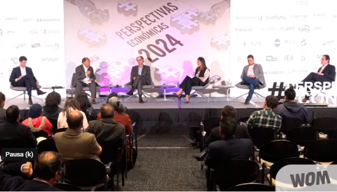 Durante el Gran Foro Perspectivas Económicas 2024 organizado por EL COLOMBIANO y Valora Analitik, en Bogotá, importantes voceros de la industria minero energética se refirieron a la difícil actualidad del sector. FOTO CAPTURA DE PANTALLA