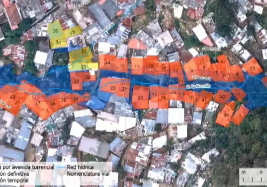La medida aplica en los barrios Las Granjas y Manrique Oriental, en Medellín. FOTO: DAGRD