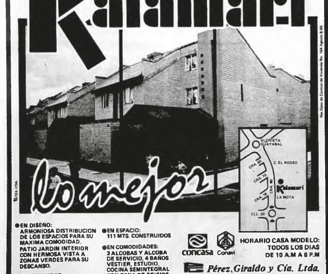 Aviso publicado en El Colombiano en 1989. FOTO ARCHIVO EL COLOMBIANO