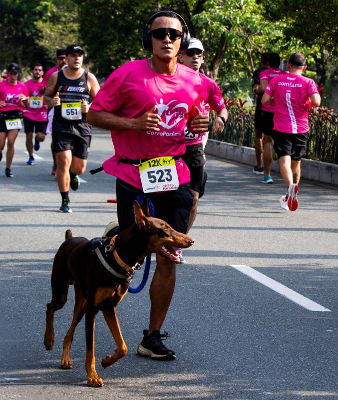 Para los organizadores de la carrera ha sido todo un reto este evento, ya que, sabiendo que la carrera no da premios o reconocimientos. FOTO: Julio Cesar Herrera