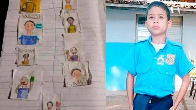 A sus ocho años de edad tomó la iniciativa de hacer su propio álbum. FOTO: TOMADA DE TWITTER