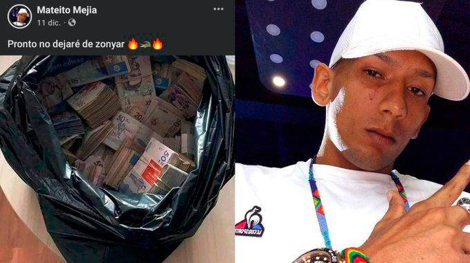 Mateo Mejía Molina era uno de los ladrones que fue abatido por la Policía Metropolitana de Barranquilla. FOTO: Tomada de Twitter. 
