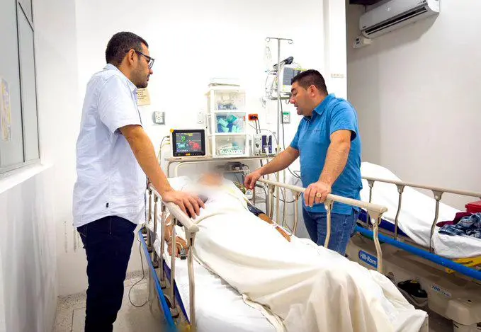 El periodista Gustavo Chica y su esposa se encuentran fuera de Peligro. Foto Colprensa/Gobernación Guaviare.